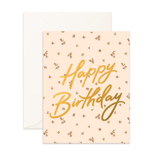 Fox & Fallow Greeting Card - Happy Birthday Birch