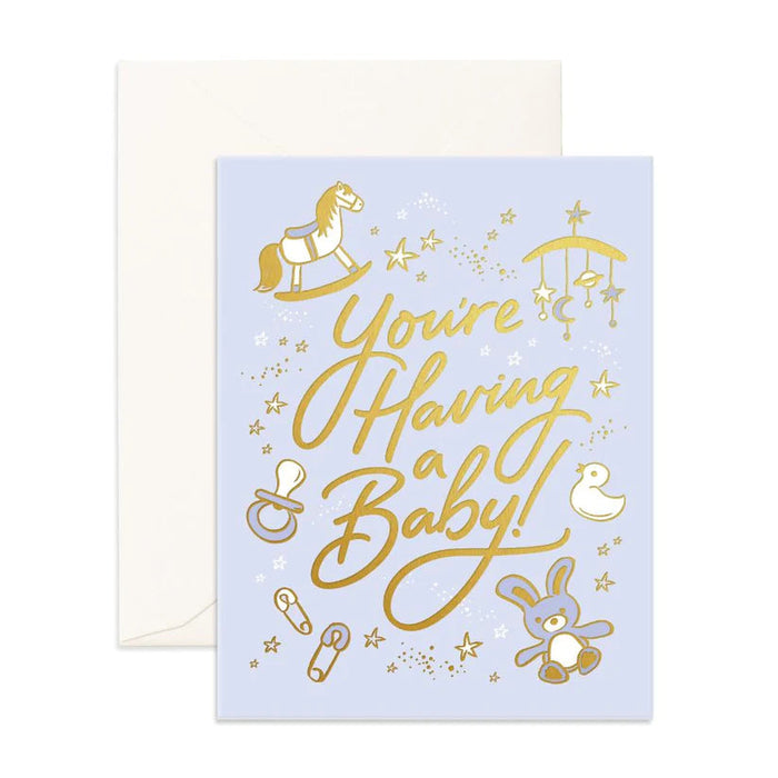 Fox & Fallow Greeting Card - Having a Baby