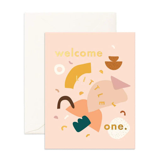 Fox & Fallow Greeting Card - Little One Shapes