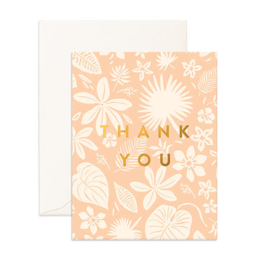 Fox & Fallow Greeting Card - Thank You Zanzibar