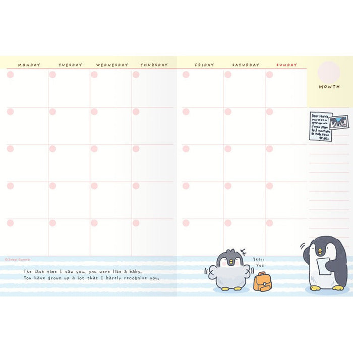 Freestyle Planner - Hoshio and Little Penguin