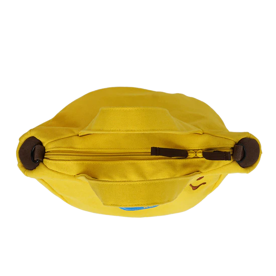 Fresh Banana Canvas Mini Bag with Strap