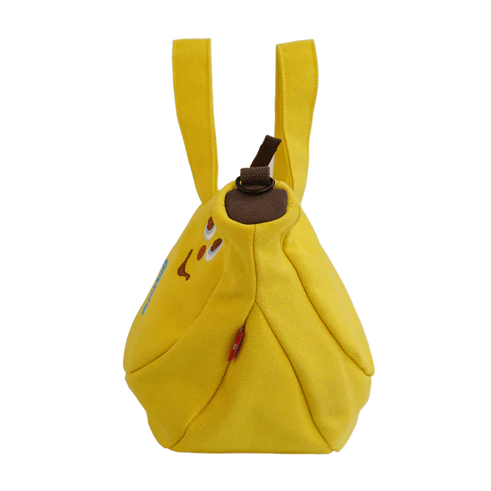 Fresh Banana Canvas Mini Bag with Strap