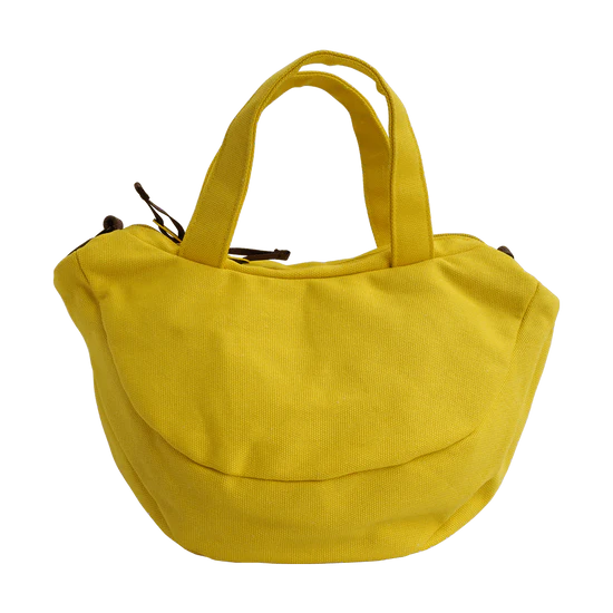 Fresh Banana Canvas Mini Bag with Strap