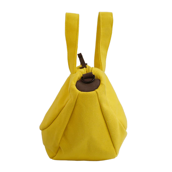 Fresh Banana Canvas Mini Bag with Strap