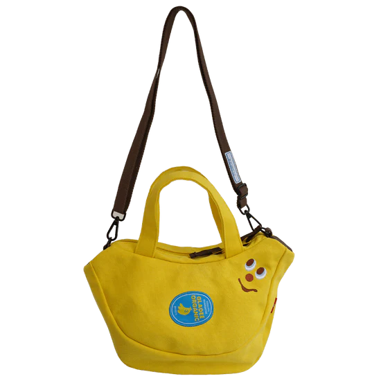 Fresh Banana Canvas Mini Bag with Strap