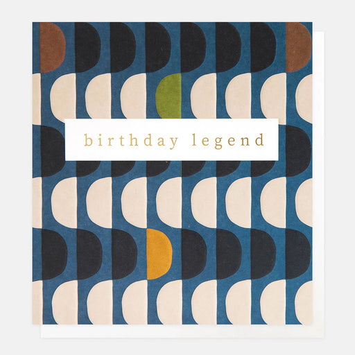 Greeting Card - Gardner BDay Legend