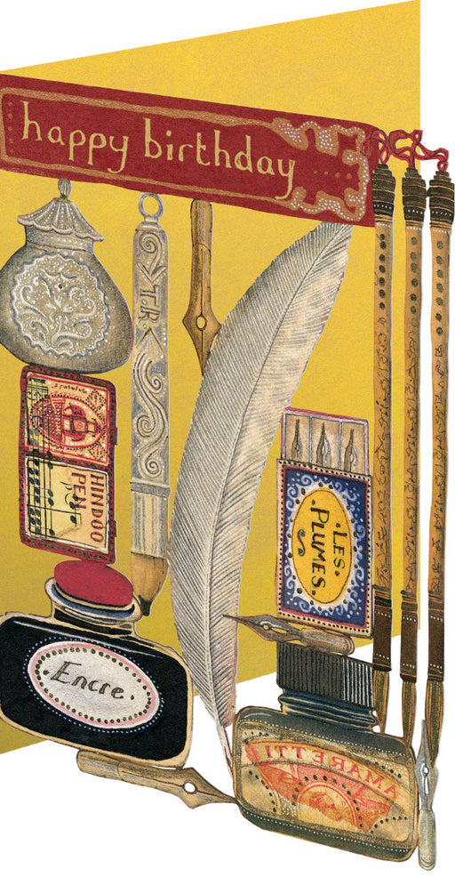 Greeting Card - LC Quills and Ink