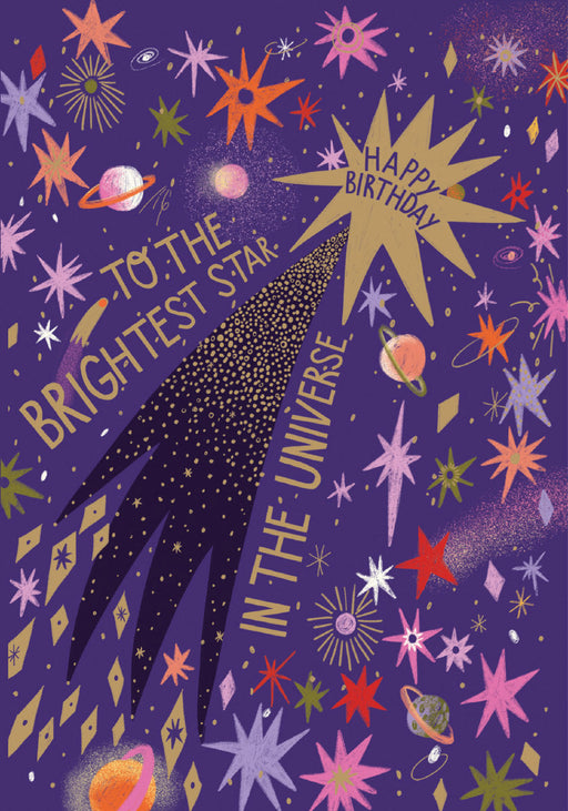 Greeting Card - Brightest Star