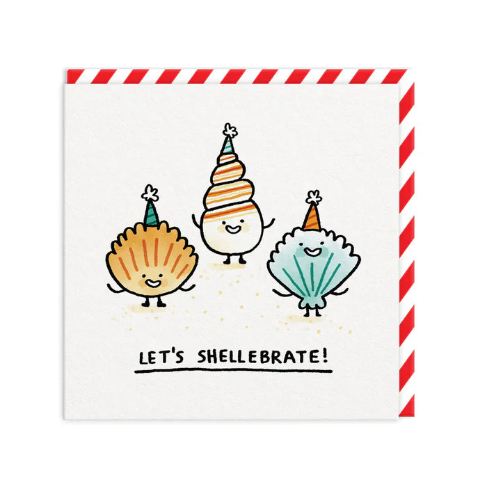 Greeting Card - Lets Shellebrate