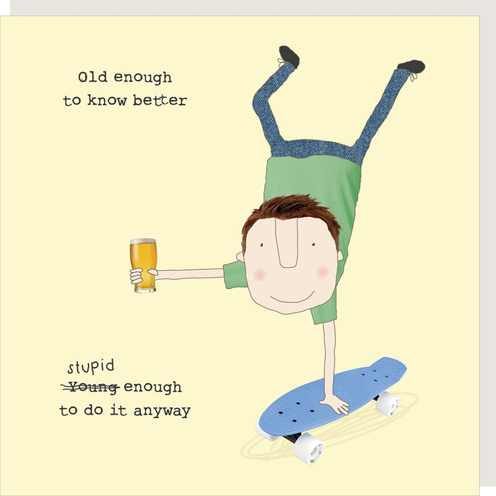 Greeting Card - Rosie Old Enough