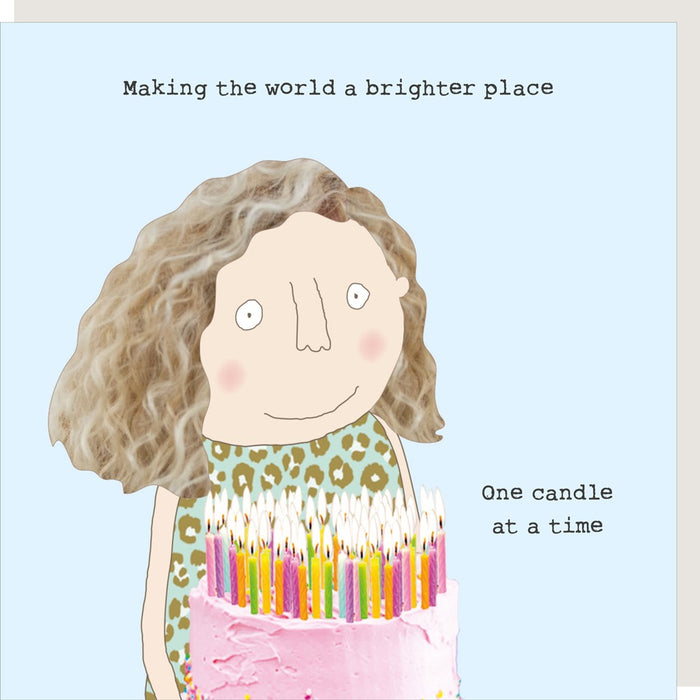 Greeting Card - Rosie Brighter Place