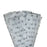 Gifr Wrapping Tissue Paper (5 Sheets) - Silver Hearts
