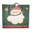 Gift Bag Large - Merry Christmas Santa Claus Green