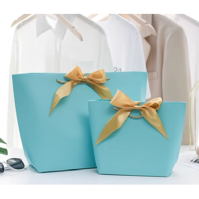 Gift Bag M - Mint Blue