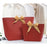 Gift Bag M - Wine Red