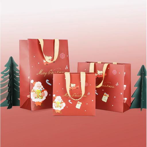 Gift Bag - Merry Christmas Santa Claus