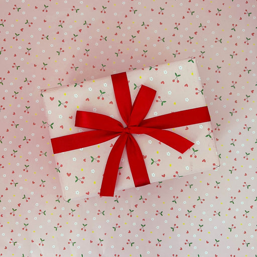 Gift Wrapping Paper Roll 3 Sheets - Cherry Blossom
