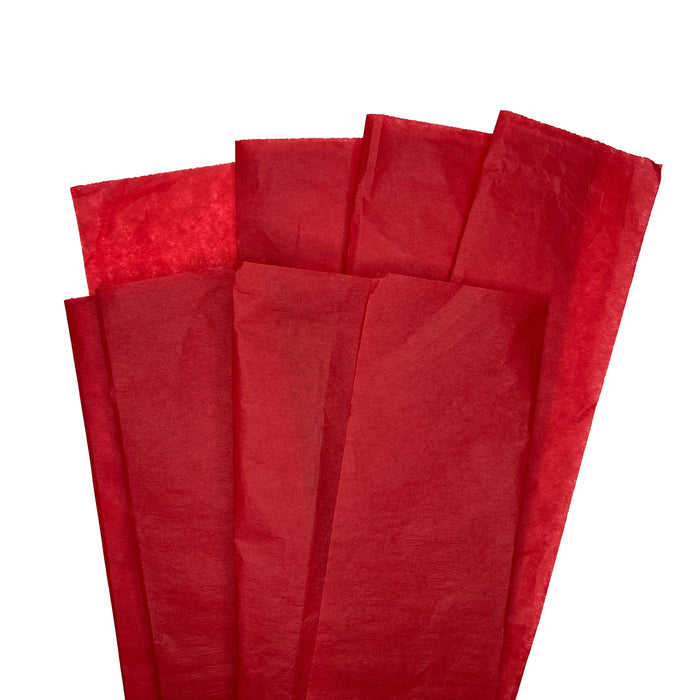 Gift Wrapping Tissue Paper (5 Sheets) - Red