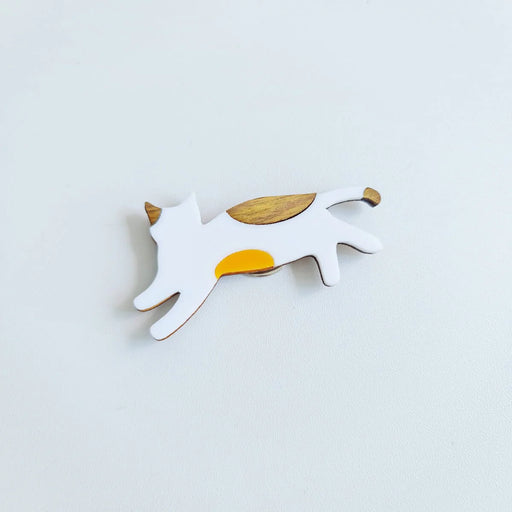 Ginger Cat Brooch