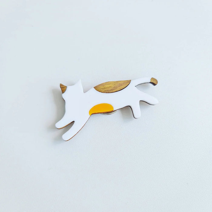 Ginger Cat Brooch