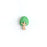 Green Avocado Tree Brooch