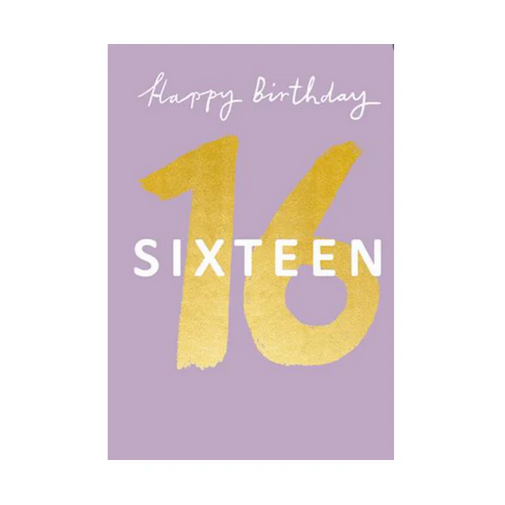 Greeting Card - 16th Female / Happy 16th Birthday