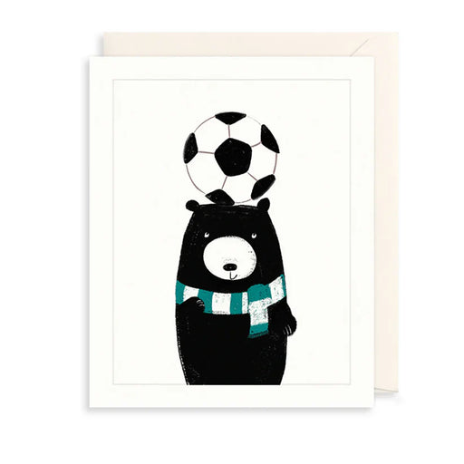 Greeting Card - AF Bear & Football Card