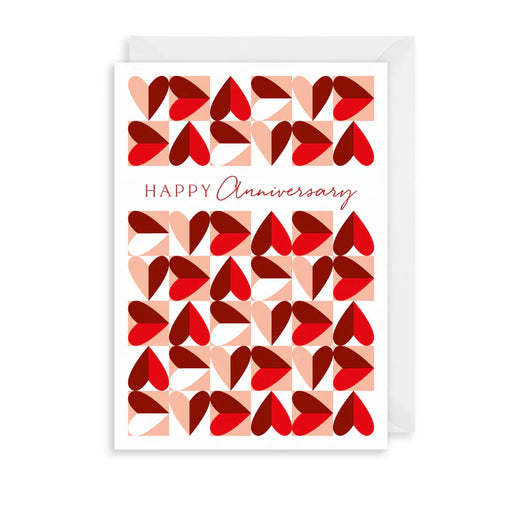 Greeting Card - AF Happy Anniversary Hearts