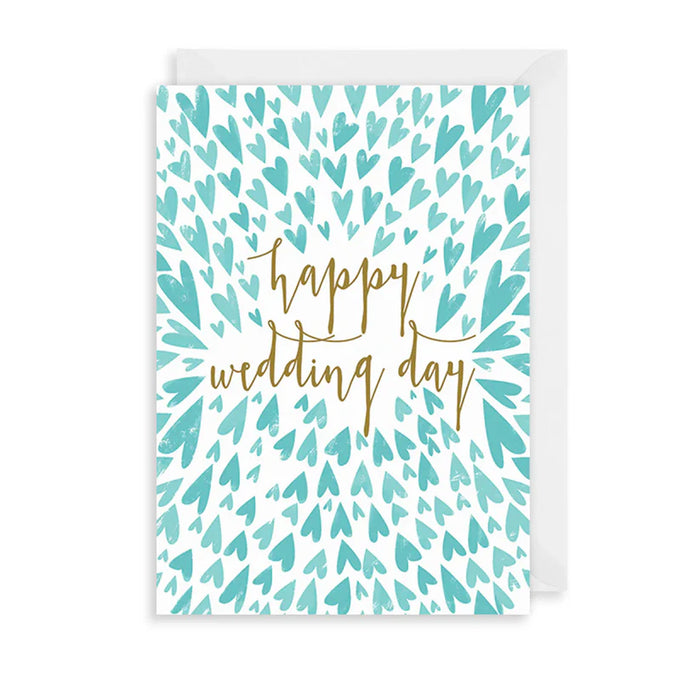 Greeting Card - AF Happy Wedding Day