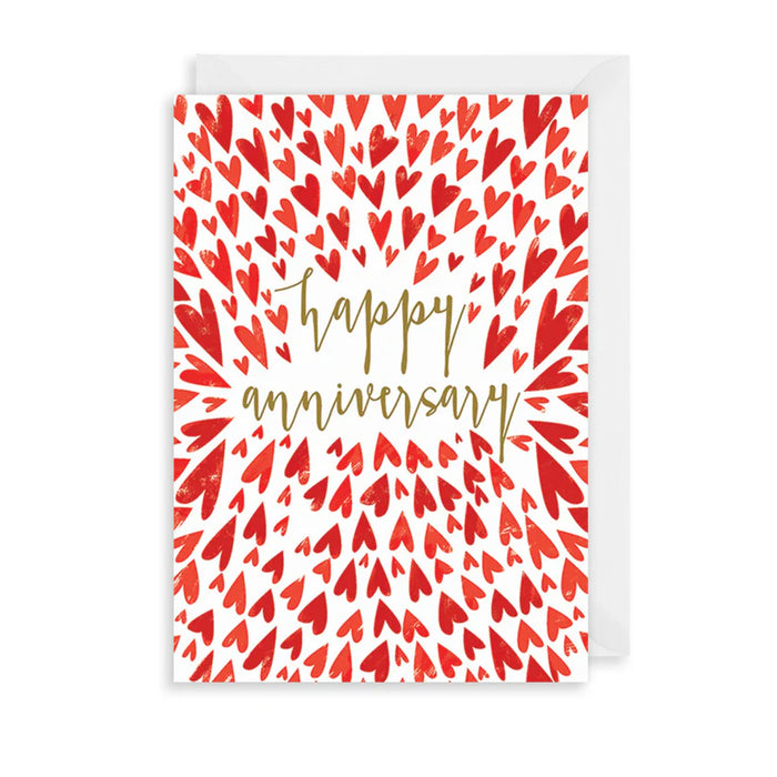 Greeting Card - AF Heart Burst Anniversary