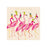 Greeting Card - AF Large Sorry You're Leaving Flamingos