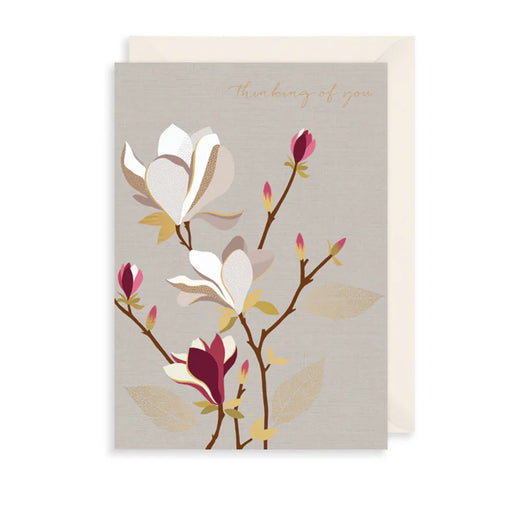 Greeting Card - AF Sara Miller Magnolia Thinking Of You