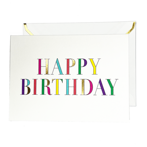 Greeting Card - BCSS Colorful Happy Birthday