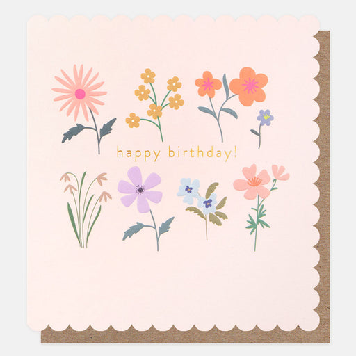Greeting Card - Botanic Bl Happy Birthday!