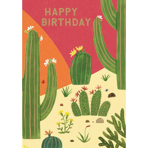 Greeting Card - Cactus Birthday