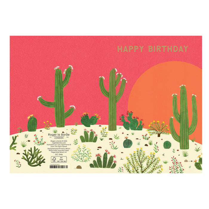 Greeting Card - Cactus Grove Birthday