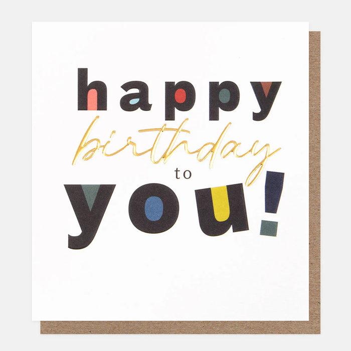 Greeting Card - Cheers! Happy Bday to You!