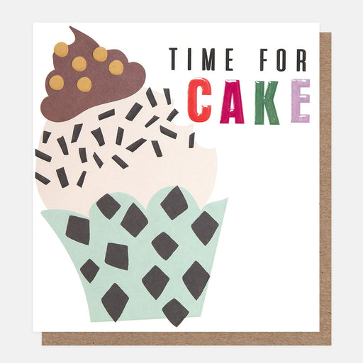 Greeting Card - Chequered Time for Cake