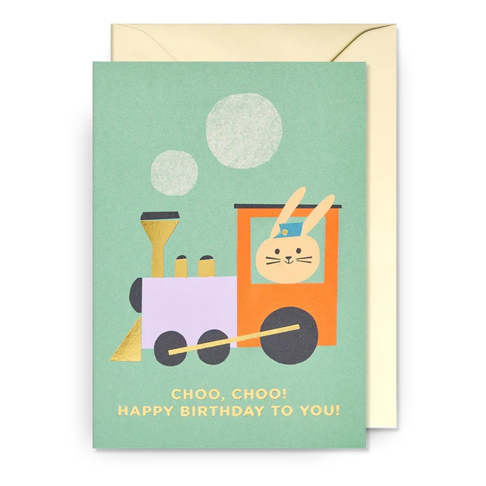 Greeting Card - Choo, Choo! Happy Birthday To You