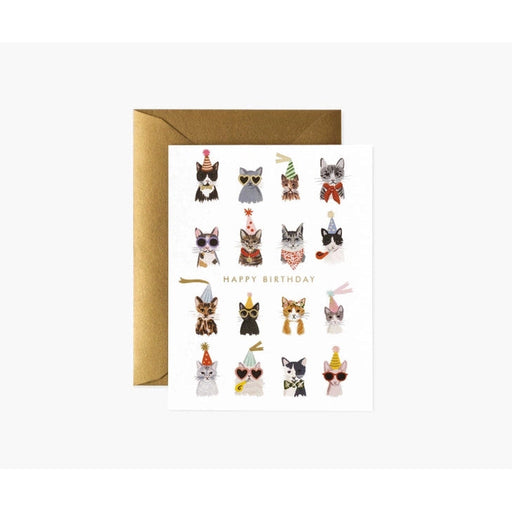Greeting Card - Cool Cats Birthday Card