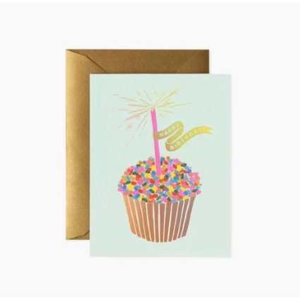 Greeting Card - Cupcake Birthday Card