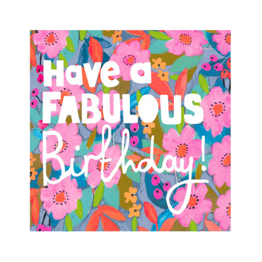 Greeting Card - Fabulous Birthday