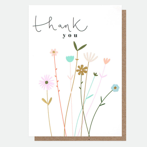 Greeting Card - Fleur Thank You