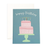 Greeting Card - Happy Birthday Blue Pink Layered Cake