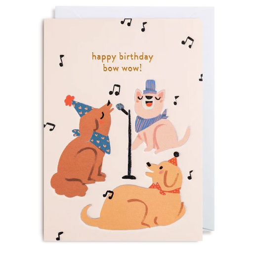 Greeting Card - Happy Birthday Bow Wow!
