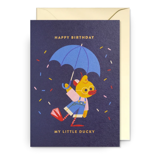 Greeting Card - Happy Birthday Little Ducky