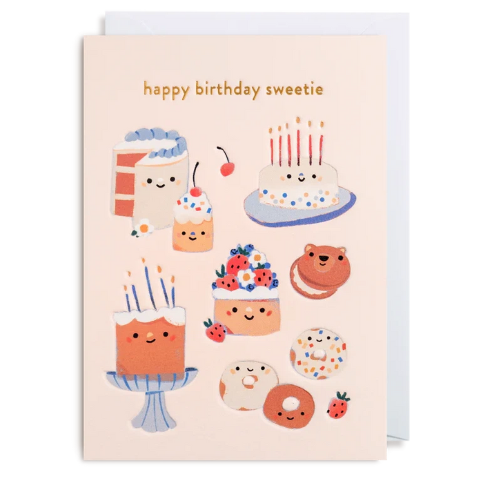 Greeting Card - Happy Birthday Sweetie