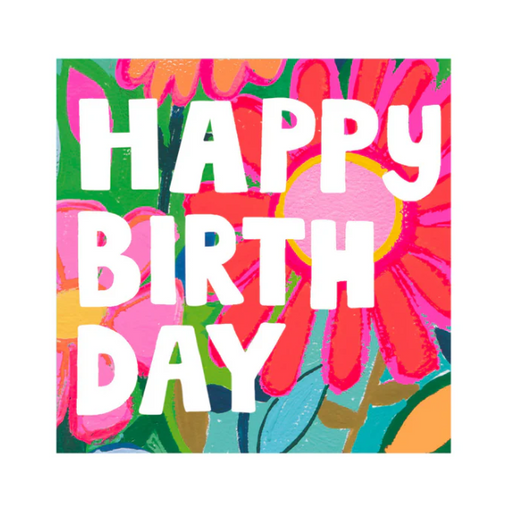 Greeting Card - Happy Birthday Text