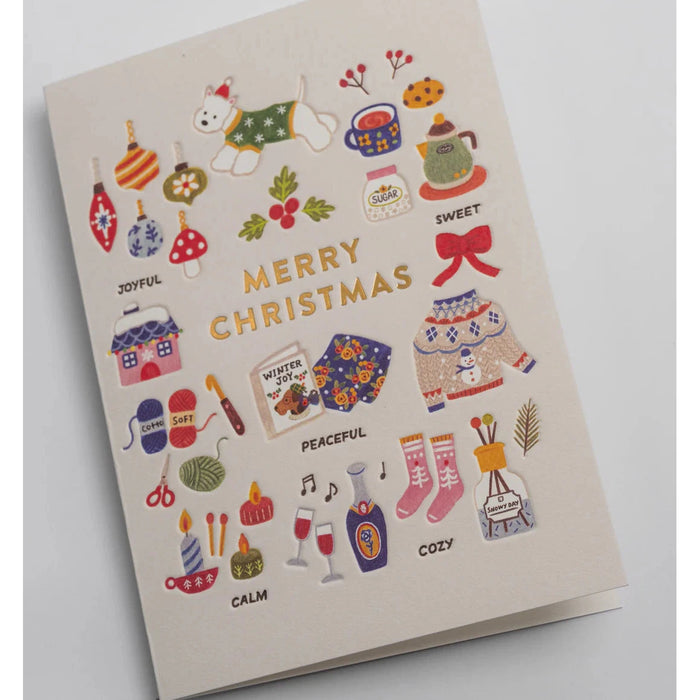 Greeting Card - Happy Christmas